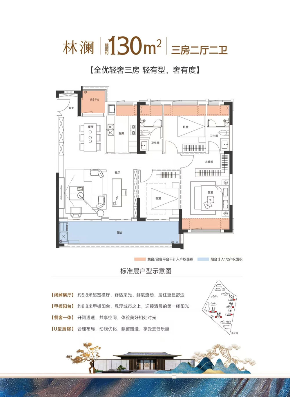 荆州公元御府林澜户型