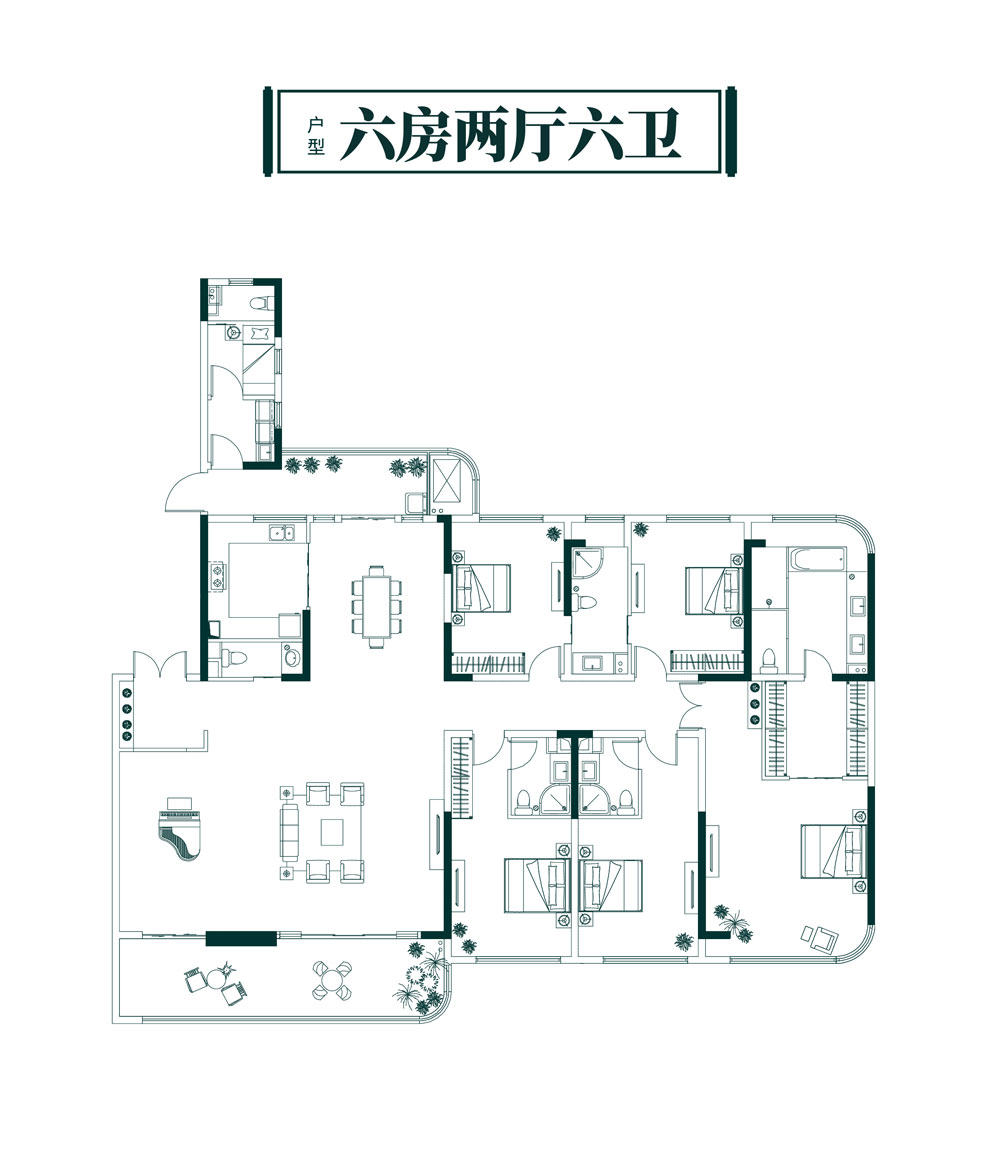 荆州楚天都市&middot;信园大平层