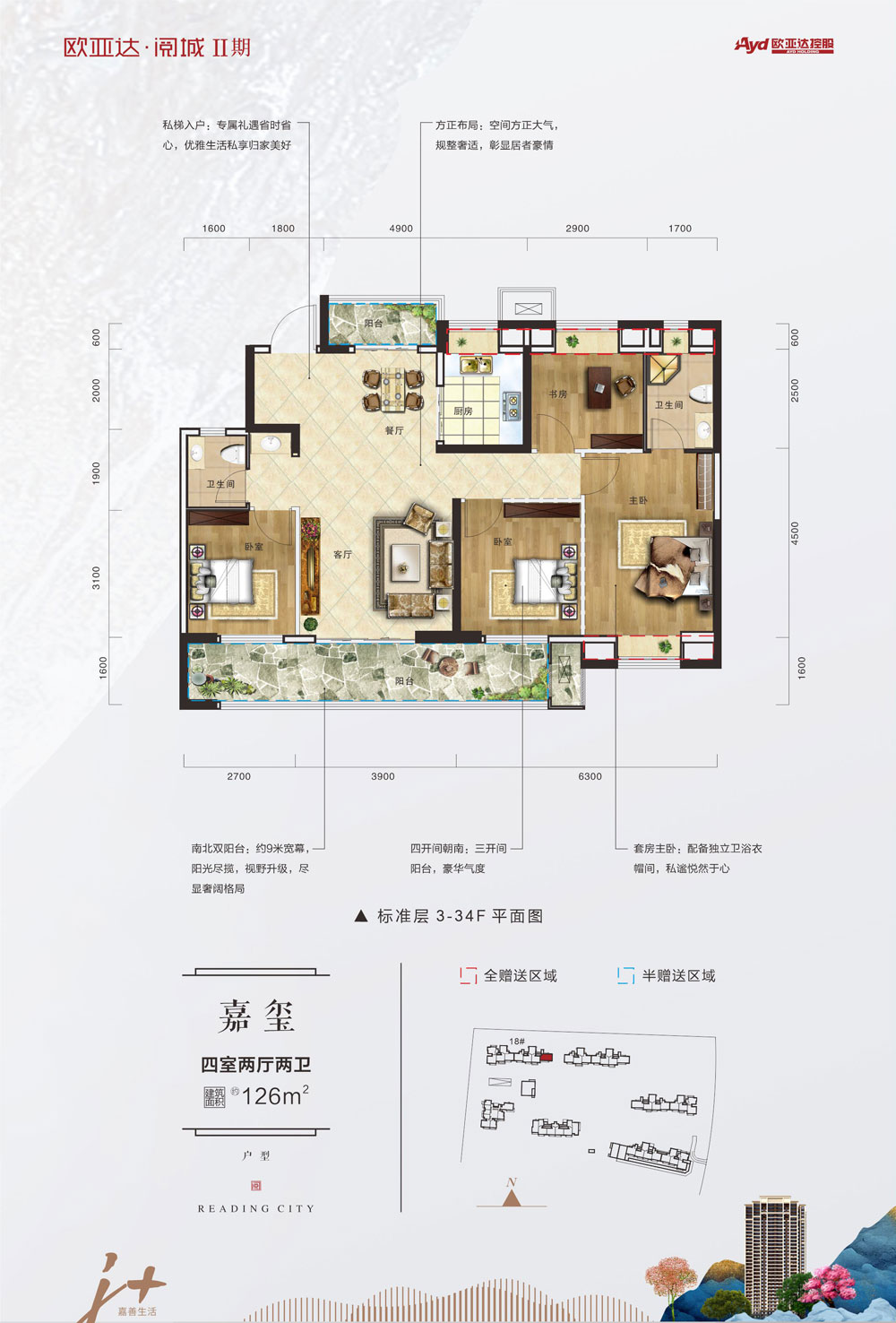 荆州欧亚达阅城嘉玺户型