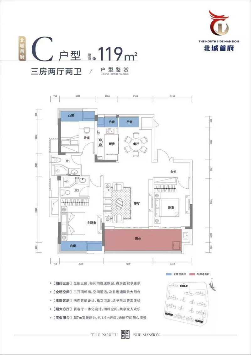 南漳县北城首府C户型