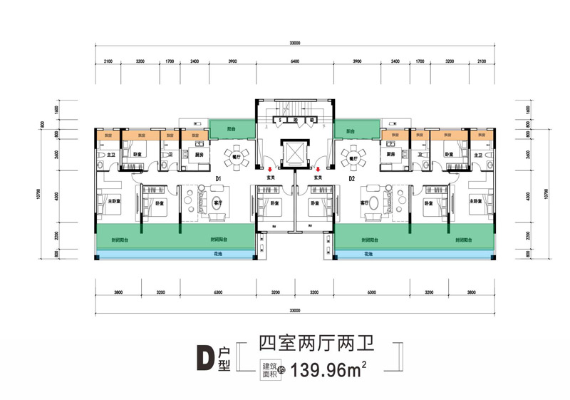 枣阳市京府一品D户型