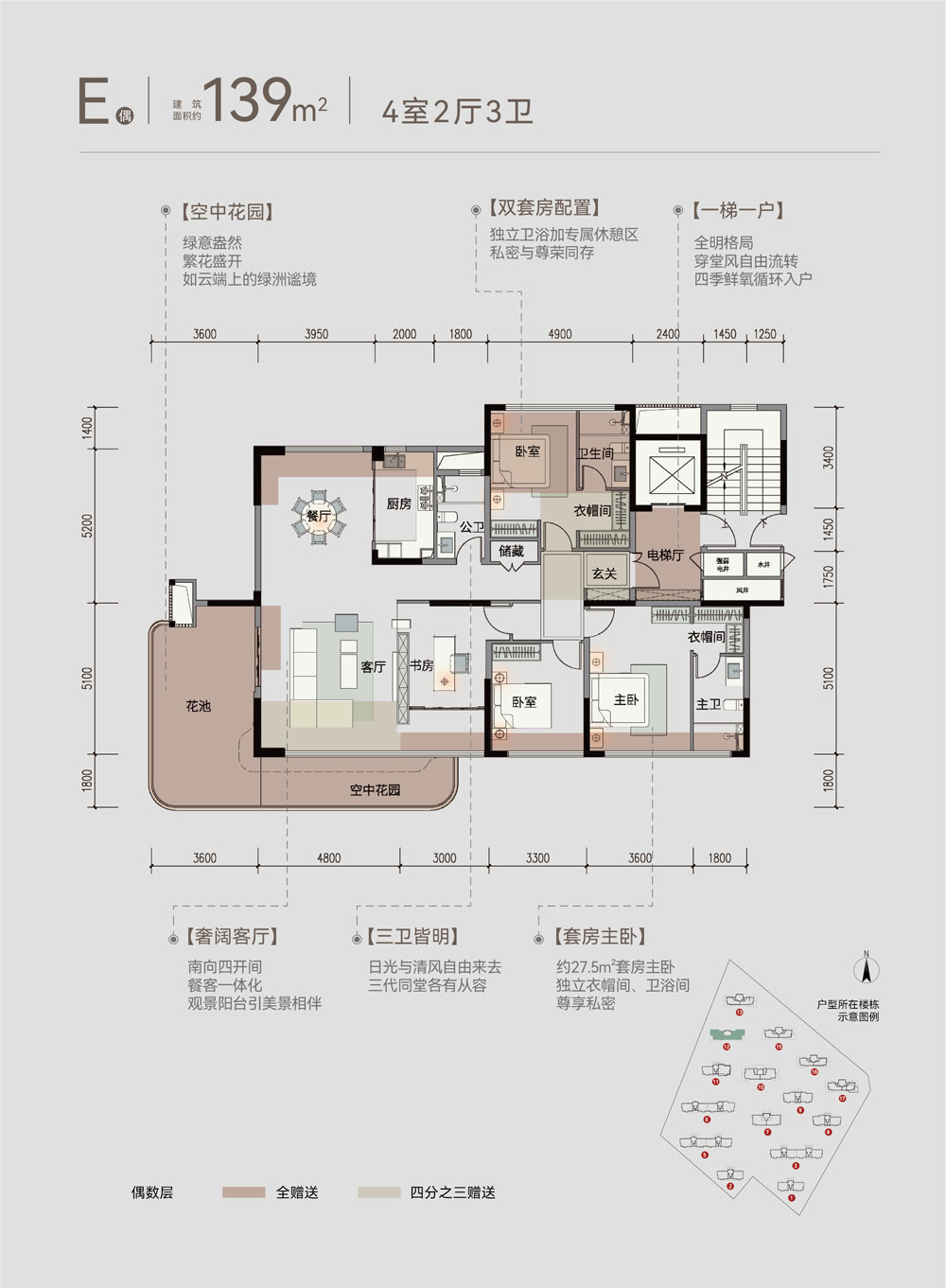 荆州东泰观云E偶户型