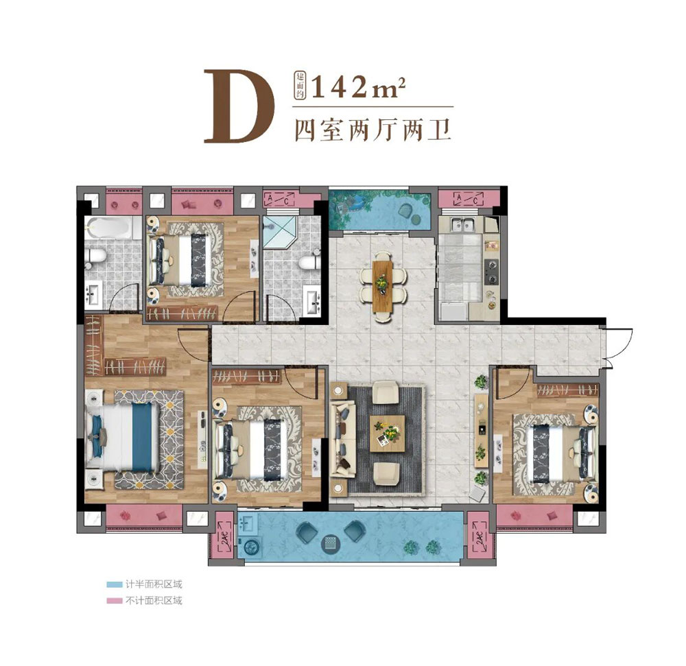 石首市国樾府D户型