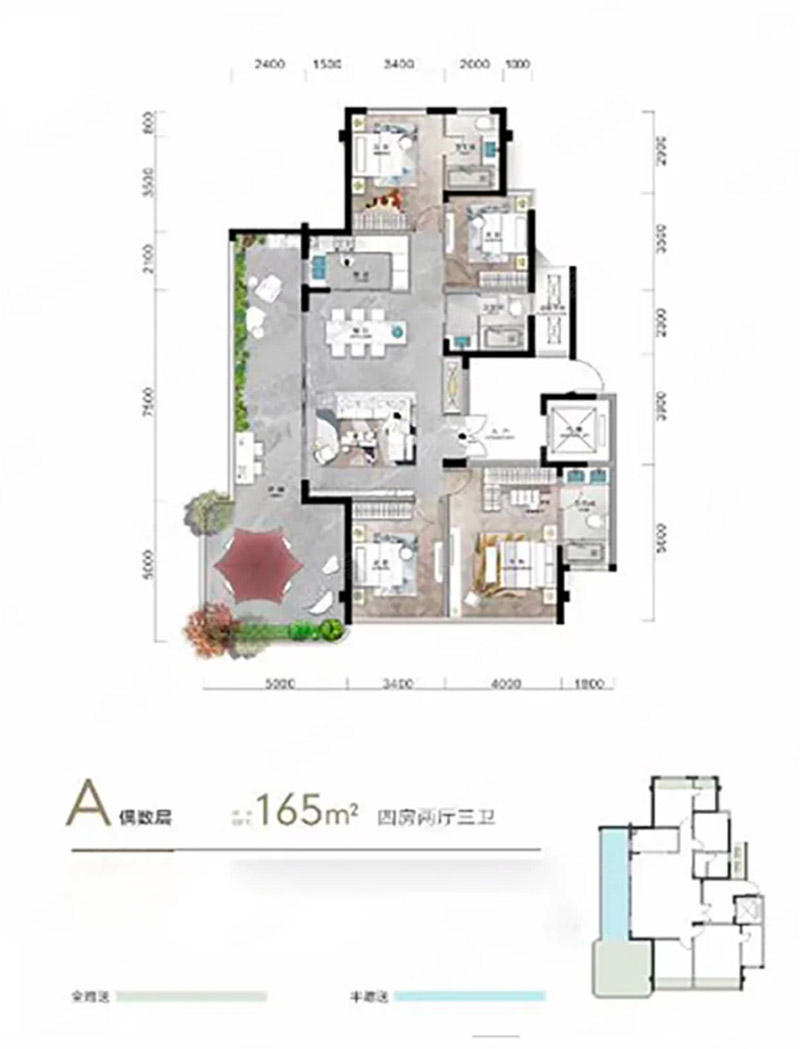 宜昌长江天序A偶数