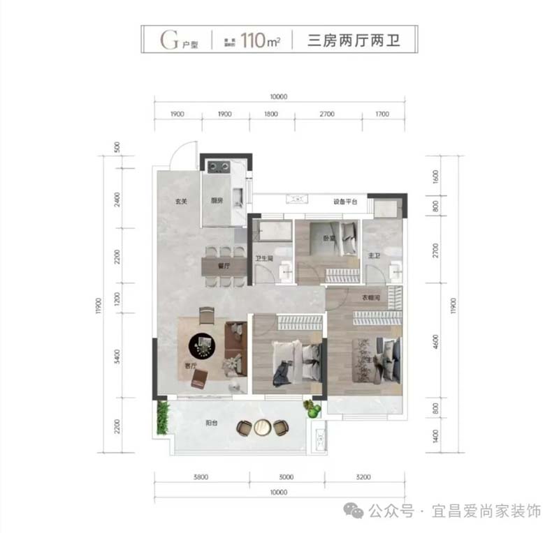 宜昌金亚锦尚G户型