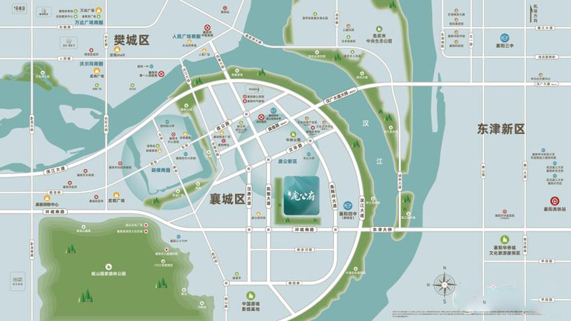 区位图