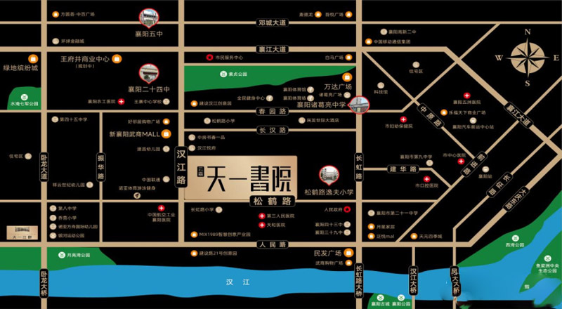 区位图