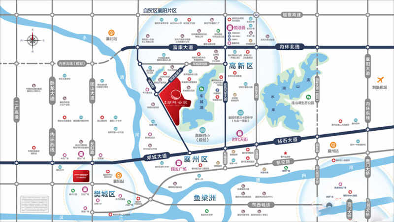 区位图