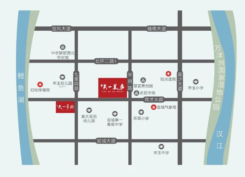 区位图