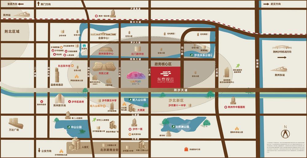 区位图