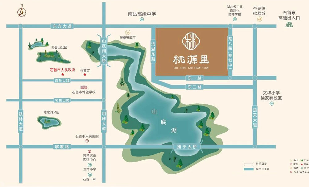 区位图