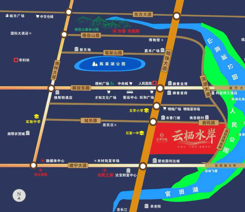 区位图