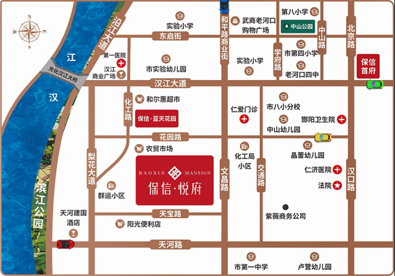 区位图