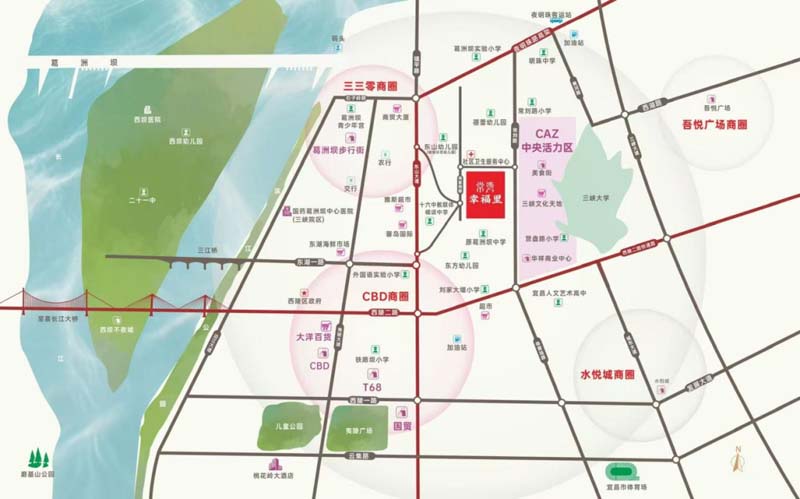 区位图