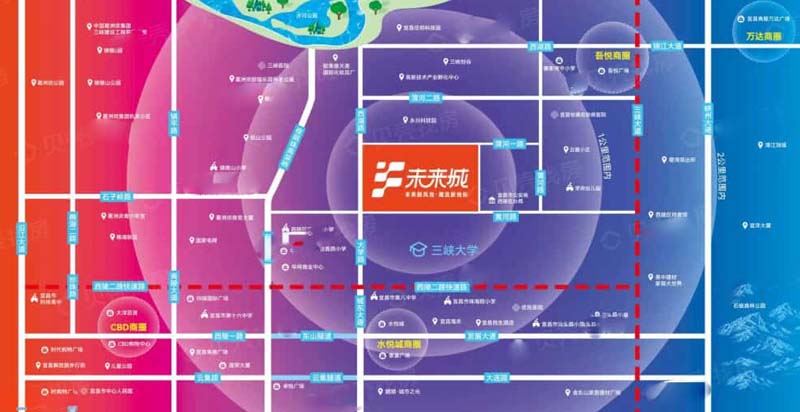 区位图