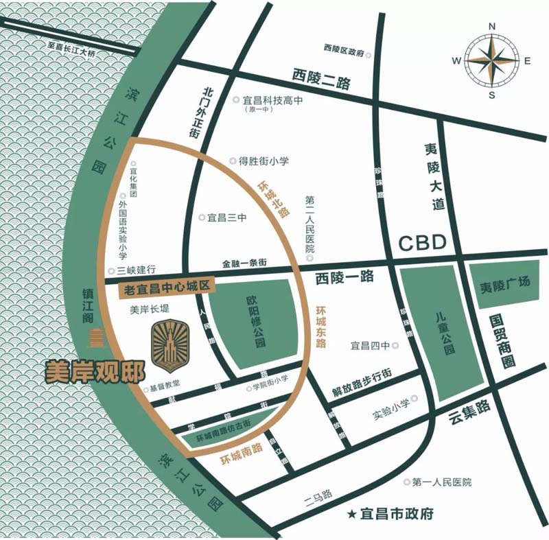 区位图