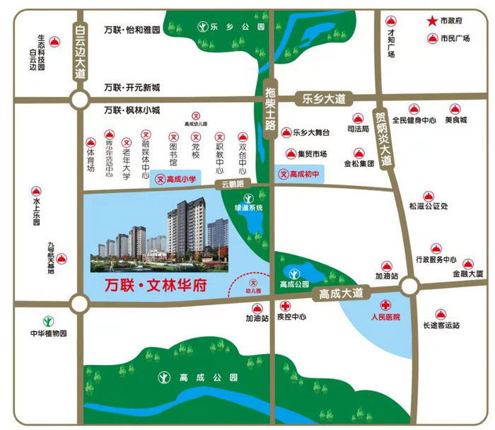 区位图